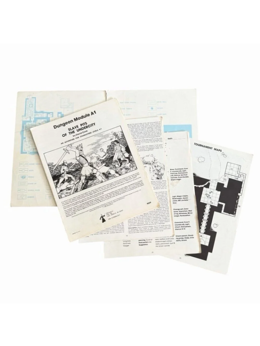 AD&D Advanced Dungeons and Dragons Module A1 Slave Pits of the Undercity TSR9039